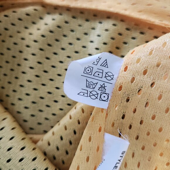 Chaps 1/4 Zip Jacket Men's Size Med. with Roll Away Hood Pockets Toggle Waist - Picture 11 of 16